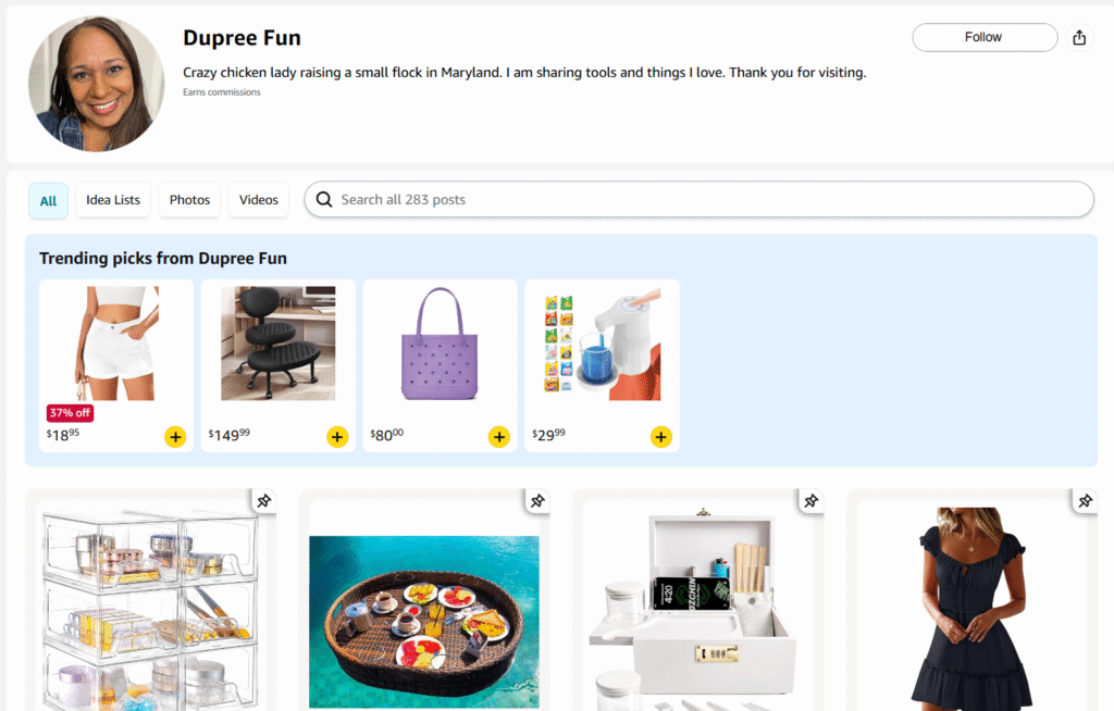 Visit my Amazon Storefront